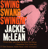 JACKIE MCLEAN / ジャッキー・マクリーン / SWING SWANG SWINGIN' (33rpm LP)
