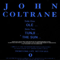 JOHN COLTRANE / ジョン・コルトレーン / OLE/TUNJI/SUN