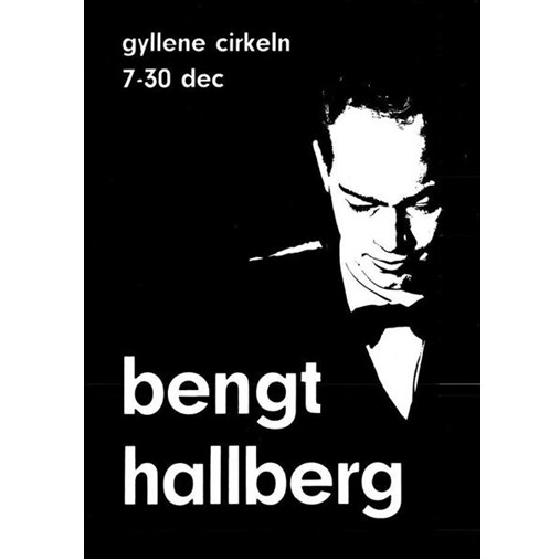 BENGT HALLBERG / ベンクト・ハルベルク / Poster(50X70 cm) / ポスター(50X70 cm)