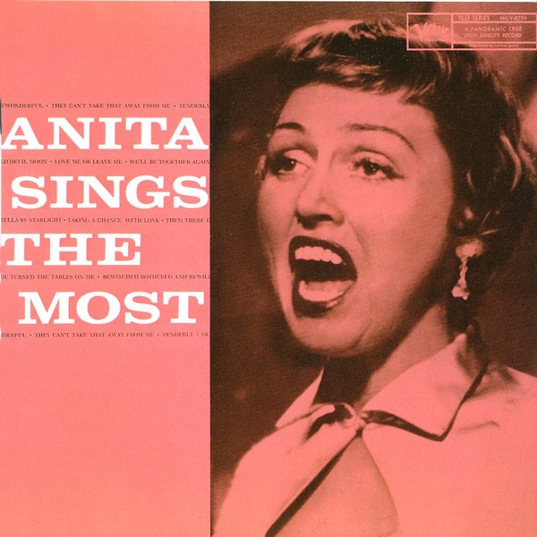 ANITA O'DAY / アニタ・オデイ / ANITA SINGS THE MOST / アニタ・シングス・ザ・モスト(完全限定商品/LP/180G)