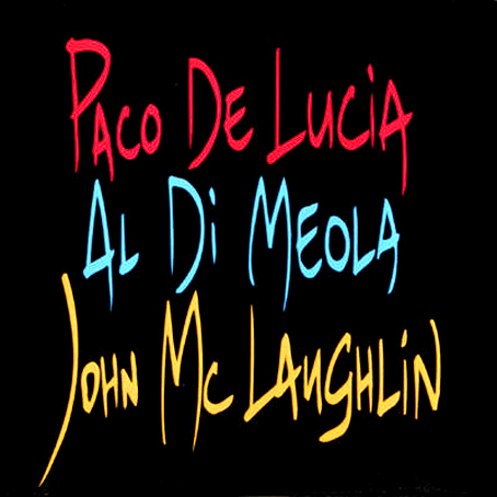 AL DI MEOLA & JOHN MCLAUGHLIN & PACO DE LUCIA / アル・ディ・メオラ&ジョン・マクラフリン&パコ・デ・ルシア / Guitar Trio(LP/180g)