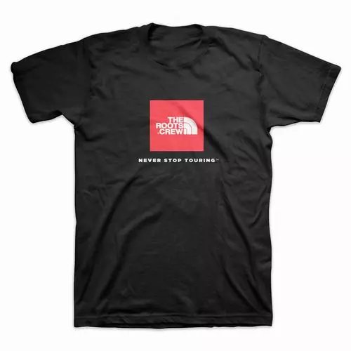 NEVER STOP TOURING T-SHIRT (RED LOGO - S)/THE ROOTS (HIPHOP