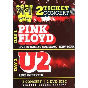 PINK FLOYD / ピンク・フロイド / 2TICKET CONCERT: DAY1 PINK FLOYD/DAY2 U2-LIMITED DELUXE EDITION