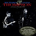 RICHARD THOMPSON/LINDA THOMPSON / リチャード&リンダ・トンプソン / IN CONCERT,1975