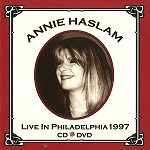 ANNIE HASLAM / アニー・ハスラム / LIVE IN PHILADELPHIA 1997