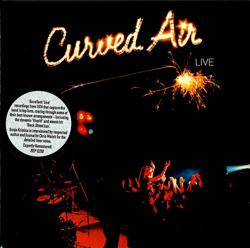 CURVED AIR / カーヴド・エア / LIVE: CARDBOARD SLEEVE EDITION -2011 REMASTER