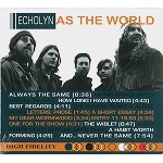 ECHOLYN / エコリン / AS THE WORLD: CD/DVD EDITION - REMASTER