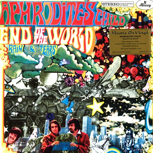 APHRODITE'S CHILD / アフロディテス・チャイルド / END OF THE WORLD: LIMITED 1.000 COPIES VINYL/GOLD COLORED VINYL - 180g LIMITED VINYL