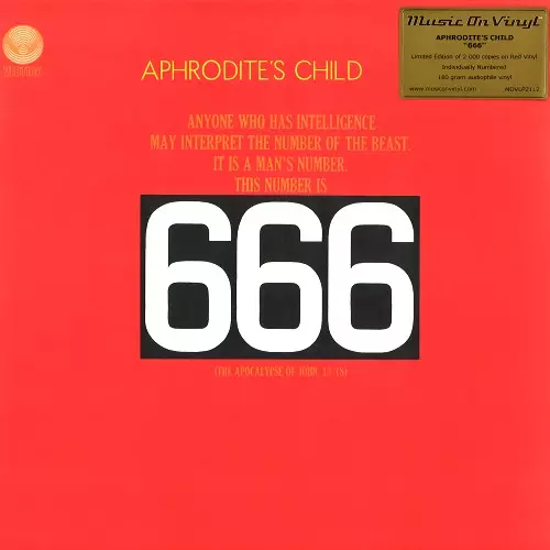 666ページ 666 (APOCALYPSE OF JOHN, 13 18): LIMITED EDITION OF 2.000 COPIES