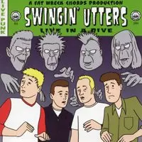SWINGIN' UTTERS / LIVE IN A DIVE (2LP)