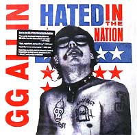 GG ALLIN / ジージーアリン / HATED IN THE NATION (レコード)