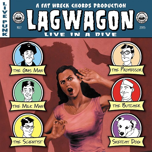 LAGWAGON / ラグワゴン / LIVE IN A DIVE