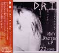 D.R.I. / ディーアールアイ / DIRTY ROTTEN LP (ON CD) (帯・ライナー付き)