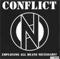 CONFLICT (PUNK) / コンフリクト / EMPLOYING ALL MEANS NECESSARY! (限定盤レコード)