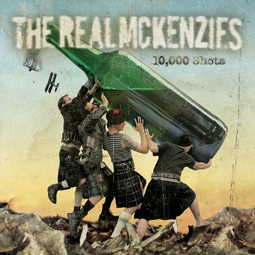 REAL McKENZIES / 10000 SHOTS (レコード)