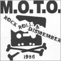 M.O.T.O. (MASTERS OF THE OBVIOUS) / ROCK ROLL & DISMEMBER 1986 (レコード)