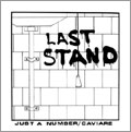 LAST STAND / ラストスタンド / JUST A NUMBER (7")