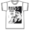 BLACK FLAG / ブラックフラッグ / POLICE STORY Tシャツ (Sサイズ)