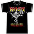 MAD SIN / BURN AND RISE Tシャツ (BLACK - Sサイズ)