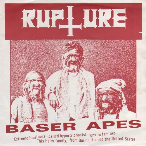 RUPTURE (PUNK) / ラプチャー / BASER APES (7")