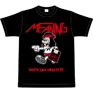 MEANING / MEANING × diskunion 限定コラボTシャツ (SIZE:160)