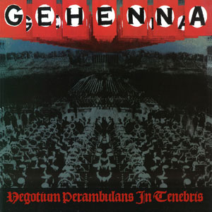 GEHENNA (US) / Negotium Perambulans In Tenebris (レコード)