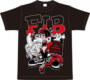 F.I.B / F.I.B × diskunion 限定コラボTシャツ (SIZE:160) 