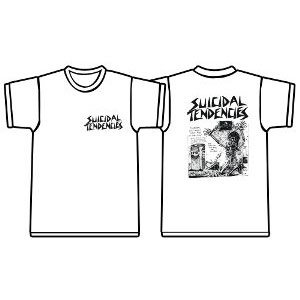 SUICIDAL TENDENCIES / Institutionalized Tシャツ WHITE (Lサイズ) 