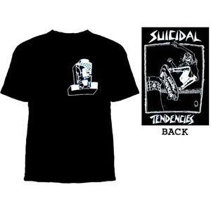 SUICIDAL TENDENCIES / SKATE BLACK Tシャツ (Mサイズ)