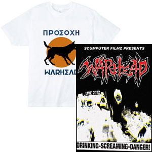 WARHEAD / DRINKING-SCREAMING-DANGER!(Euro Tour DVD+T-Shirt Lサイズ)