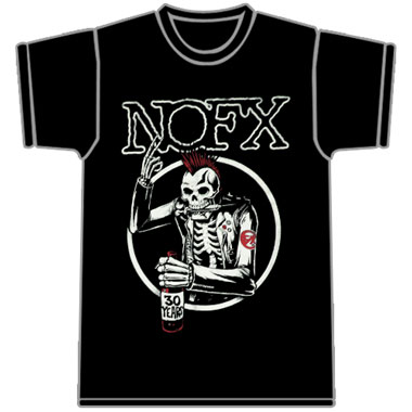 NOFX / 30 Years Skeleton Tシャツ (Mサイズ)