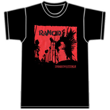 RANCID / ランシド / NDESTRUCTIBLE Tシャツ BLACK (Lサイズ)