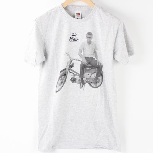 KING TUBBY / キング・タビー / YOUNG KING TUBBY T-SHIRTS (GRAY S) 