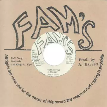 ASTON 'FAMILY MAN' BARRETT / COBRA STYLE