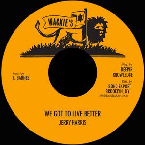 JERRY HARRIS / WE GOT TO LIVE BETTER