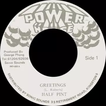 HALF PINT / ハーフ・パイント / GREETINGS