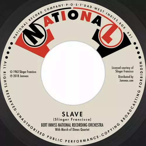 SLAVE/MIGHTY SPARROW/マイティ・スパロウ/63年NATIONALからリリース