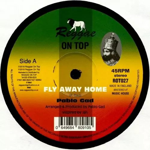 PABLO GAD / パブロ・ガッド / FLY AWAY HOME