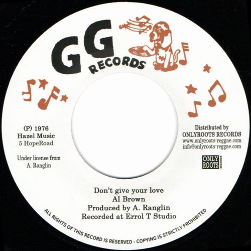 AL BROWN / アル・ブラウン / DON'T GIVE YOUR LOVE 