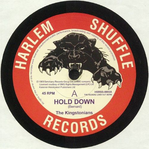 KINGSTONIANS / HOLD DOWN