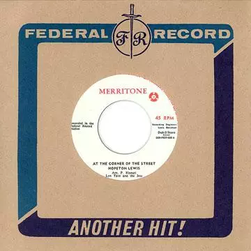 HOPETON LEWIS / AT THE CORNER OF THE STREET