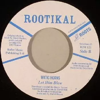 JOHNNY OSBOURNE AND THE ROOTS RADICS / LET HIM GO (7")