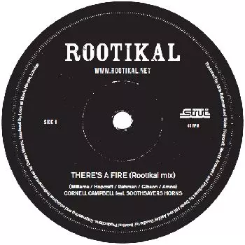 CORNELL CAMPBELL MEETS SOOTHSAYERS / THERE'S A FIRE (ROOTIKAL MIX)
