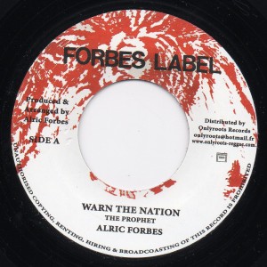 ALRIC FORBES / WARN THE NATION