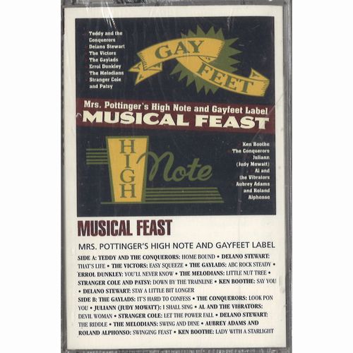 V.A. / MUSICAL FEAST : MRS. POTTINGER'S HIGH NOTE AND GAYFEET LABEL