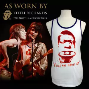 3 BALL CHARLIE TANK AS WORN BY(TM) KEITH RICHARDS/ROLLING STONES