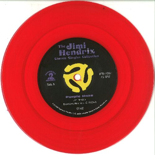 JIMI HENDRIX (JIMI HENDRIX EXPERIENCE) / ジミ・ヘンドリックス (ジミ・ヘンドリックス・エクスペリエンス) / PURPLE HAZE / FOXY LADY (RED VINYL 7")
