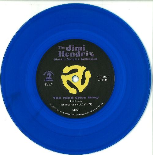 JIMI HENDRIX (JIMI HENDRIX EXPERIENCE) / ジミ・ヘンドリックス (ジミ・ヘンドリックス・エクスペリエンス) / THE WIND CRIES MARY / FIRE (BLUE VINYL 7")