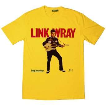 LINK WRAY / リンク・レイ / EARLY RECORDINGS' T-SHIRT (SIZE M)