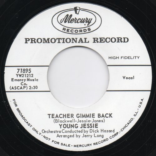 YOUNG JESSIE / ヤング・ジェシー / BIG CHIEF (KING OF LOVE) / TEACHER GIMMIE BACK